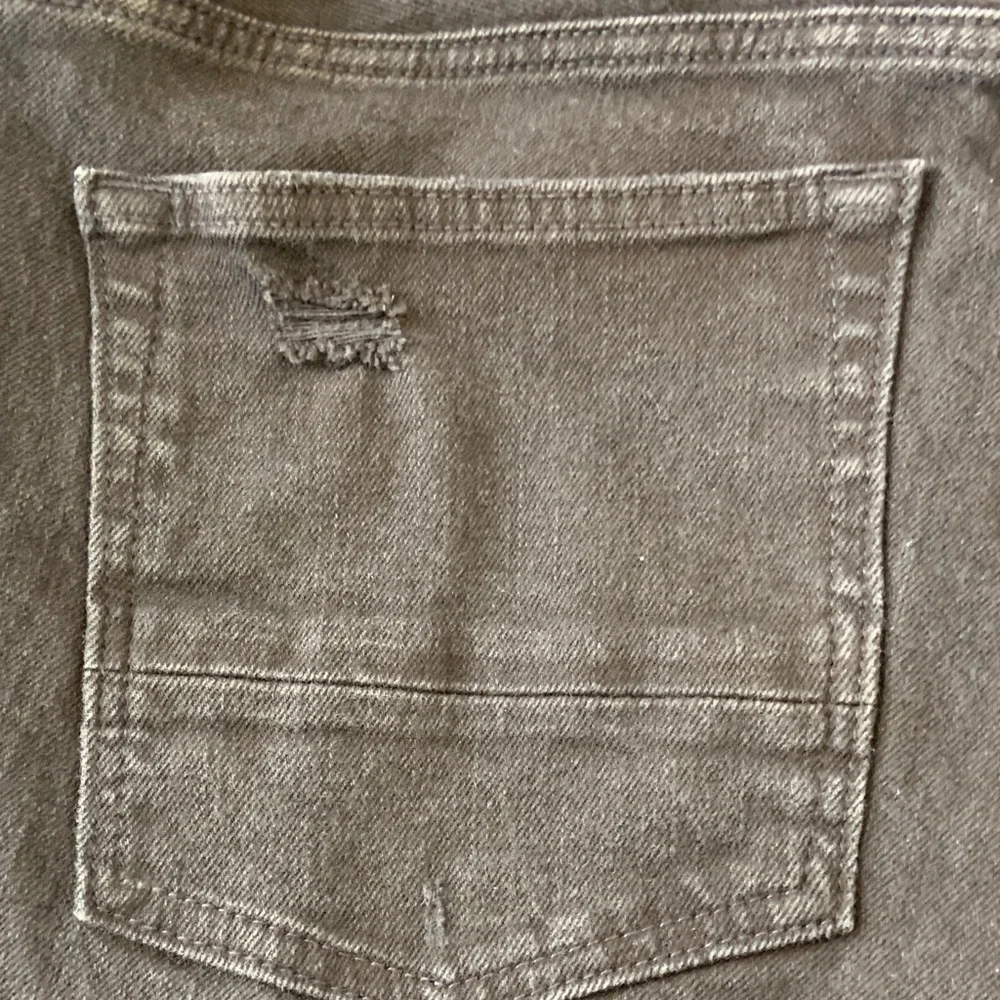 PacSun Stacked Skinny Jeans 36x32 Distressed Black Wash